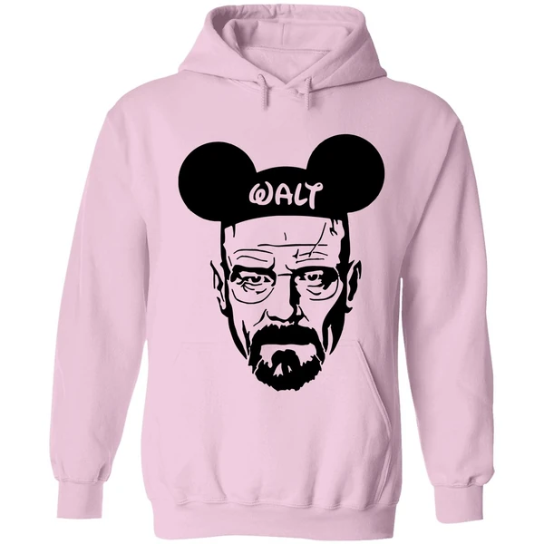 Breaking Bad Walter White Wears Walt Mickey Ears Hat Hoodie - Image 4