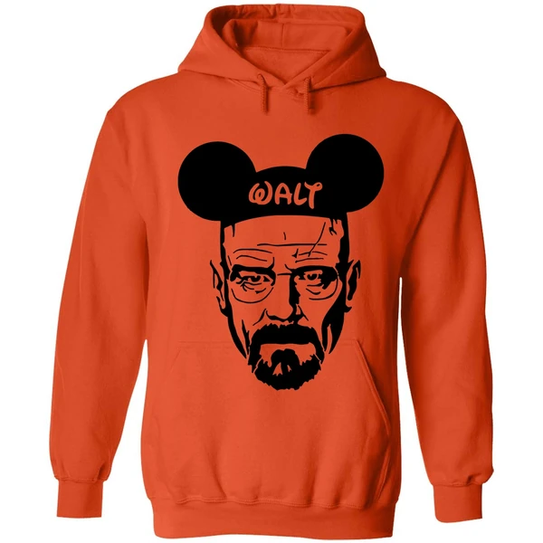 Breaking Bad Walter White Wears Walt Mickey Ears Hat Hoodie - Image 5