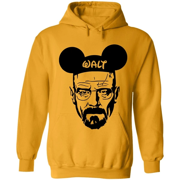 Breaking Bad Walter White Wears Walt Mickey Ears Hat Hoodie - Image 9