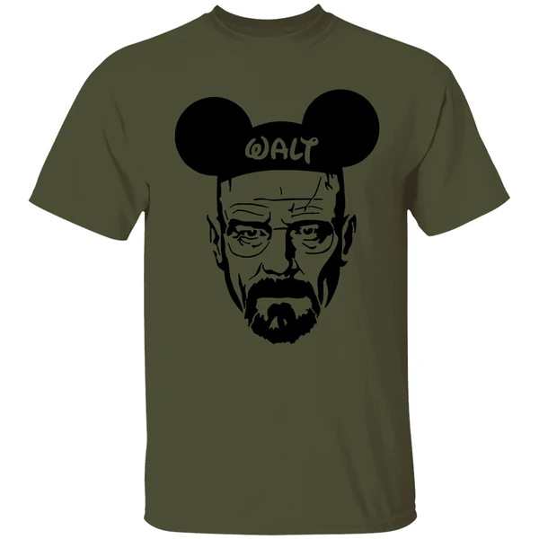 Breaking Bad Walter White Wears Walt Mickey Ears Hat Shirt - Image 3