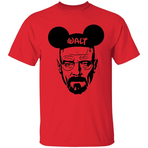 Breaking Bad Walter White Wears Walt Mickey Ears Hat Shirt - Image 6