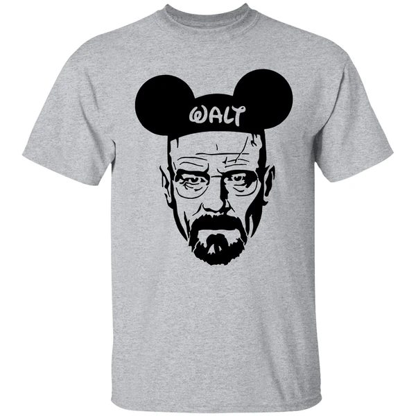 Breaking Bad Walter White Wears Walt Mickey Ears Hat Shirt - Image 8