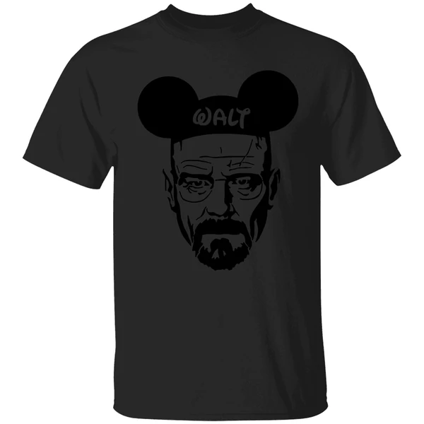 Breaking Bad Walter White Wears Walt Mickey Ears Hat Shirt - Image 9