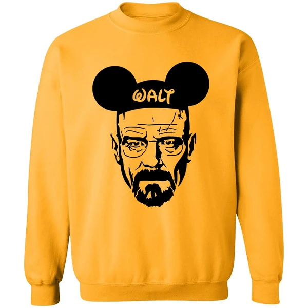 Breaking Bad Walter White Wears Walt Mickey Ears Hat Sweatshirt