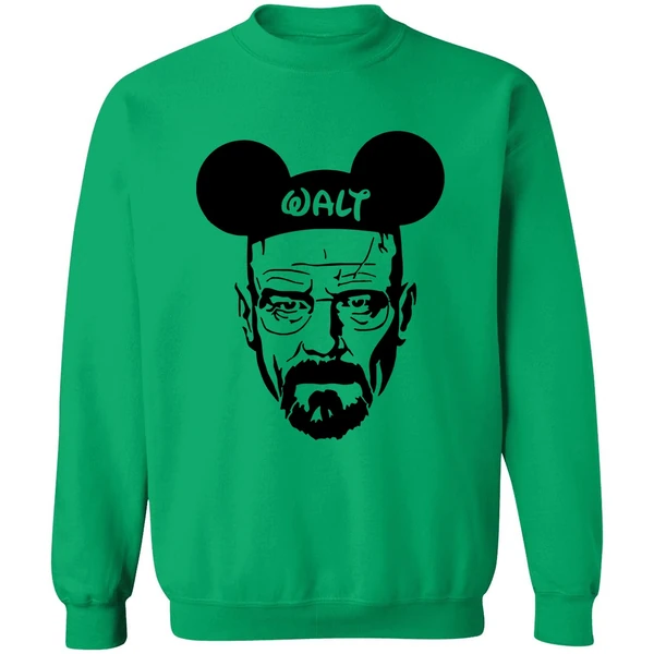 Breaking Bad Walter White Wears Walt Mickey Ears Hat Sweatshirt - Image 2