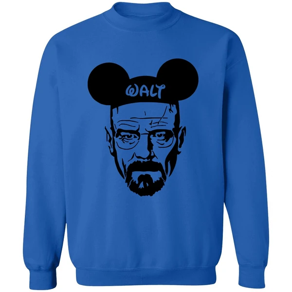 Breaking Bad Walter White Wears Walt Mickey Ears Hat Sweatshirt - Image 8