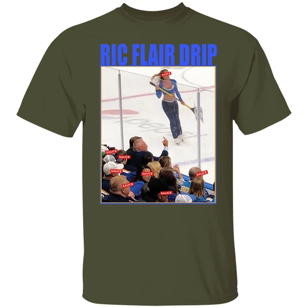 Brett Hull Ric Flair Drip Shirt - Image 3