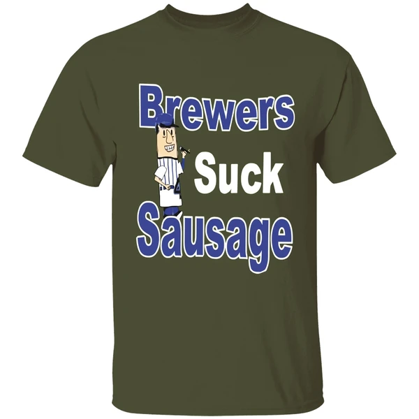 Brewers Suck Sausage Shirt - Image 4