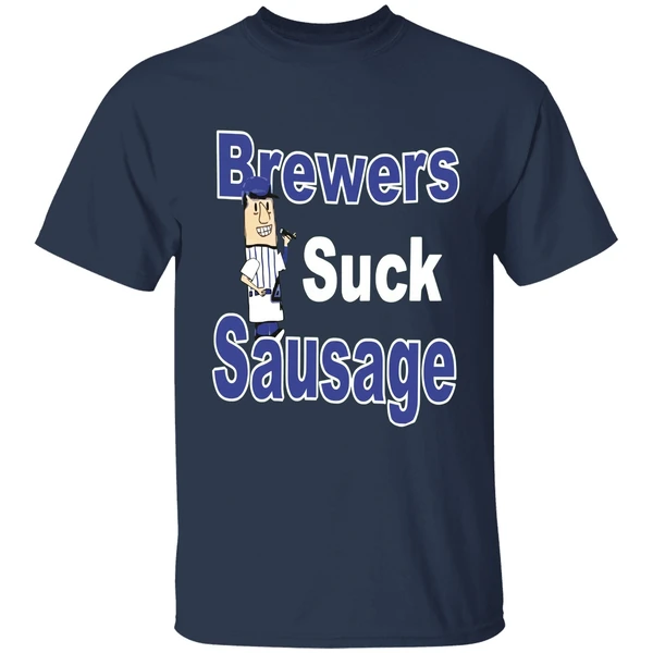 Brewers Suck Sausage Shirt - Image 5