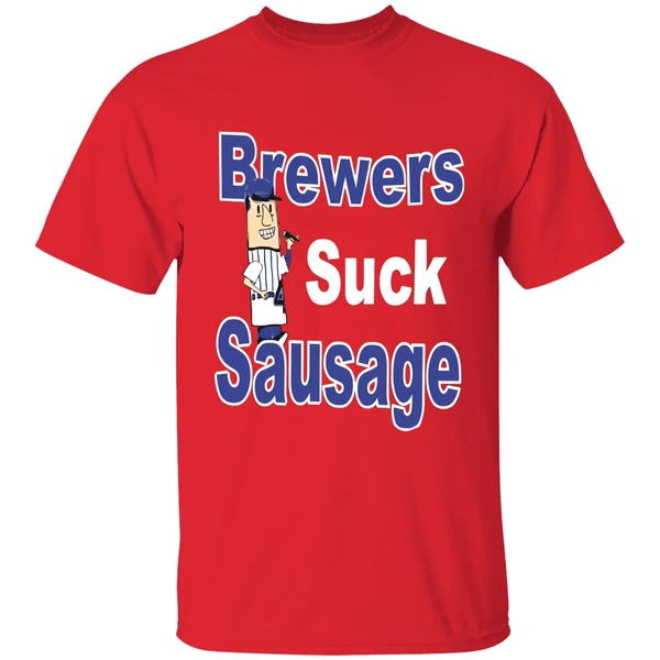 Brewers Suck Sausage Shirt - Image 7