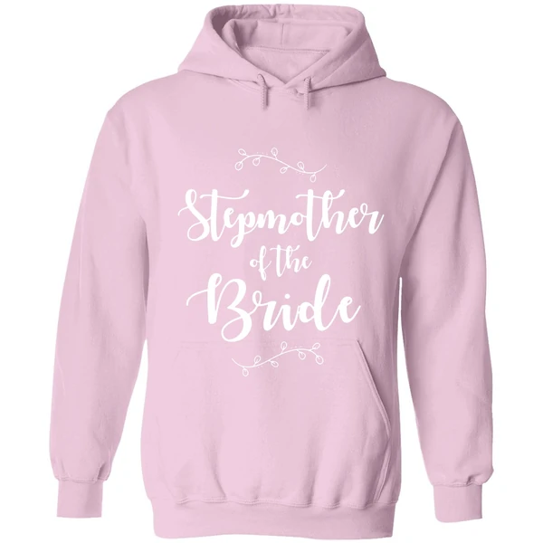 Bridal Party Stepmother Of The Bride Wedding Party Gift Hoodie - Image 4