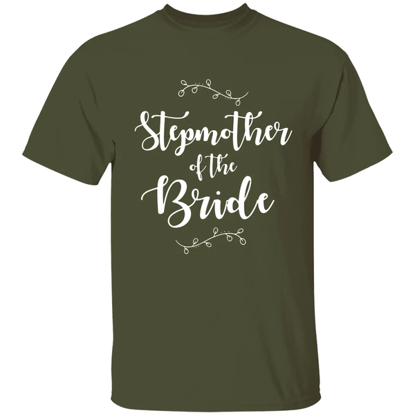 Bridal Party Stepmother Of The Bride Wedding Party Shirt - Image 3