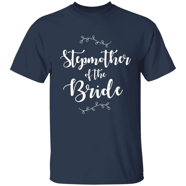 Bridal Party Stepmother Of The Bride Wedding Party Shirt - Image 4