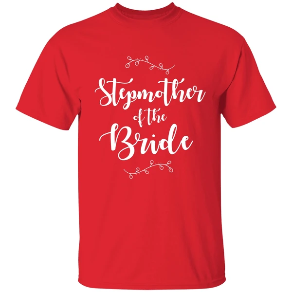 Bridal Party Stepmother Of The Bride Wedding Party Shirt - Image 6