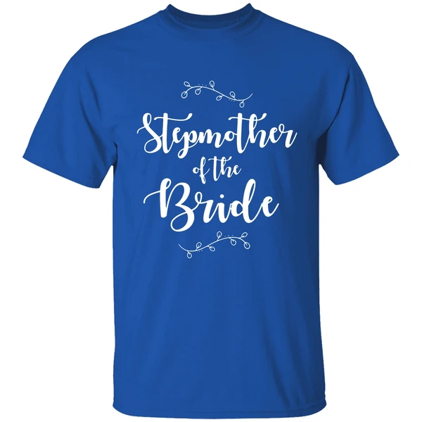 Bridal Party Stepmother Of The Bride Wedding Party Shirt - Image 7