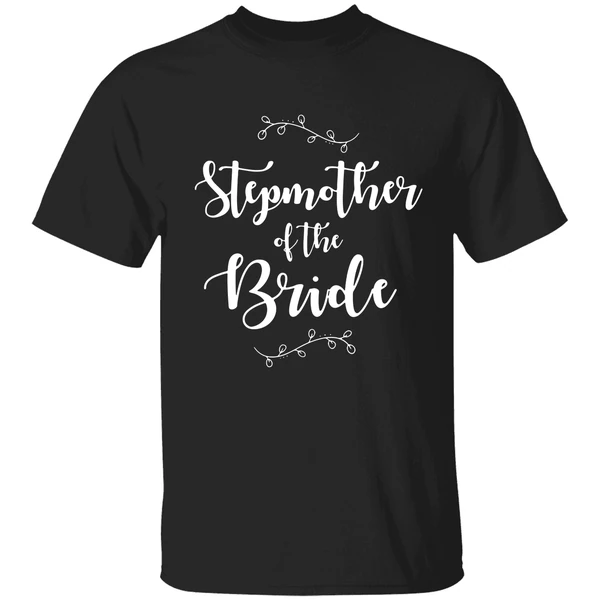 Bridal Party Stepmother Of The Bride Wedding Party Shirt - Image 9
