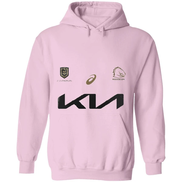 Brisbane Broncos 2025 Telstra Premiers Ring Name Roster Hoodie - Image 5