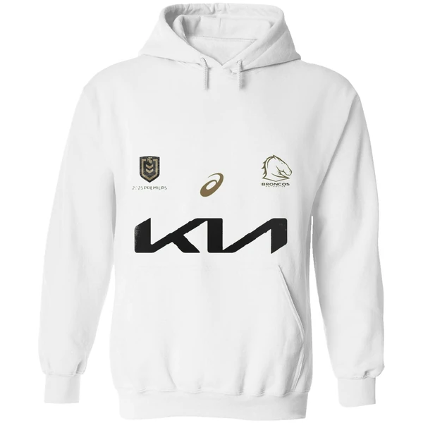 Brisbane Broncos 2025 Telstra Premiers Ring Name Roster Hoodie - Image 8