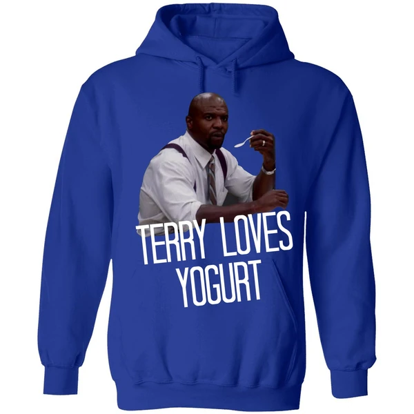 Brooklyn Nine Nine Terry Loves Yogurt Hoodie