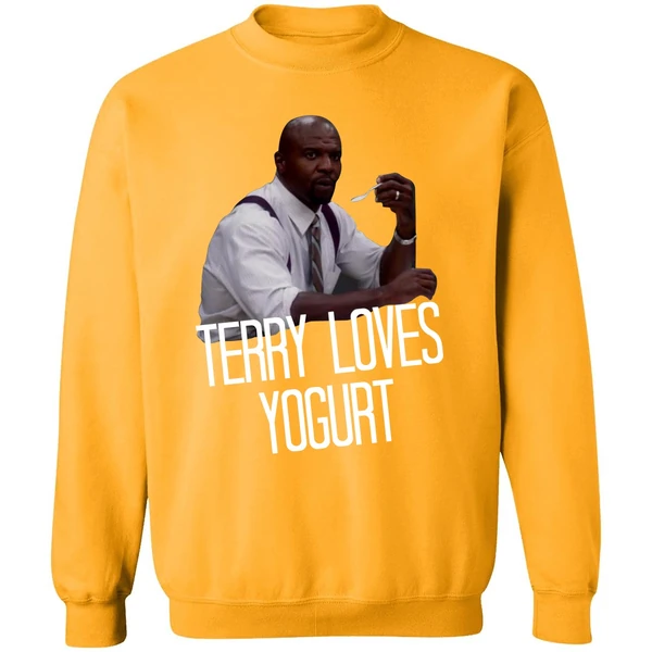 Brooklyn Nine Nine Terry Loves Yogurt Sweatshirt