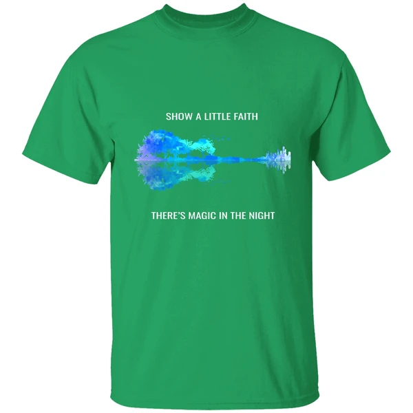 Bruce Springsteen Show A Little Faith There's Magic In The Night Jungle Guitar Night Shirt