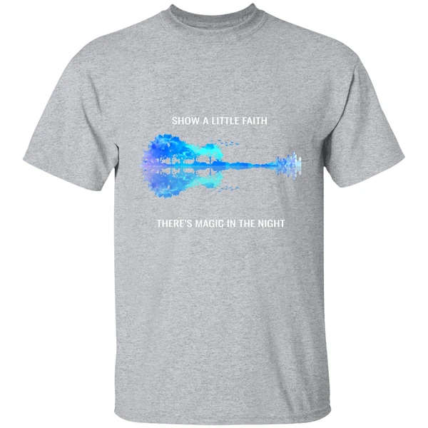 Bruce Springsteen Show A Little Faith There's Magic In The Night Jungle Guitar Night Shirt - Image 8