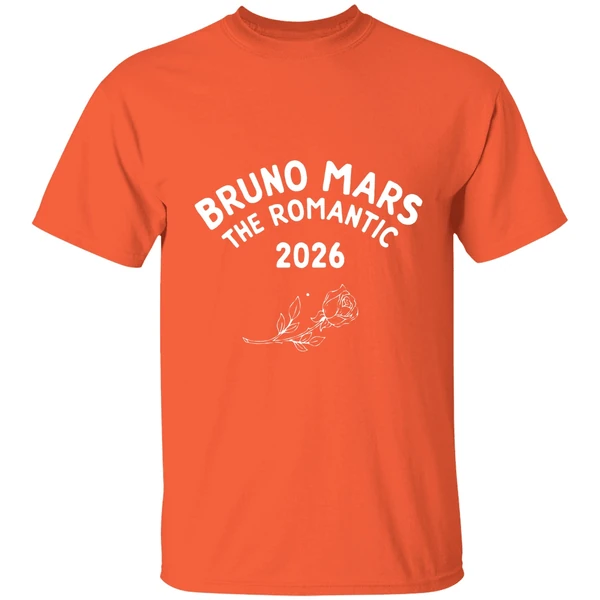 Bruno Mars Merch 2026 The Romantic Tour Shirt - Image 6