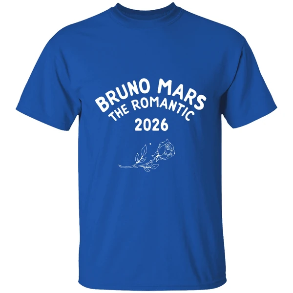 Bruno Mars Merch 2026 The Romantic Tour Shirt - Image 8