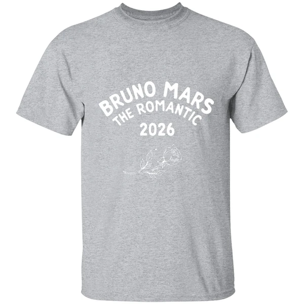 Bruno Mars Merch 2026 The Romantic Tour Shirt - Image 9