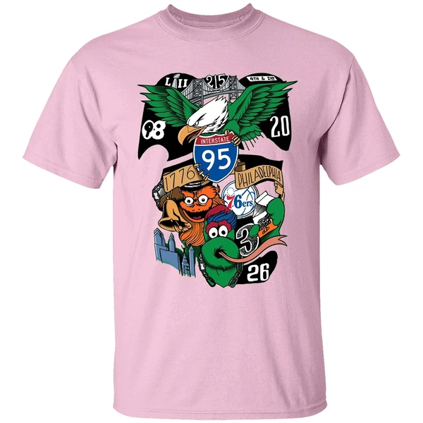 Bryson Stott Philly Dunphy 215 Tattoo Shirt - Image 3