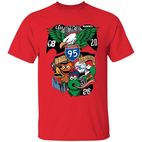 Bryson Stott Philly Dunphy 215 Tattoo Shirt - Image 7