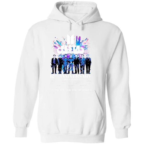 Bts Festa 2025 12th Anniversary 2013 2025 Signature Thank You For The Memories Hoodie - Image 8