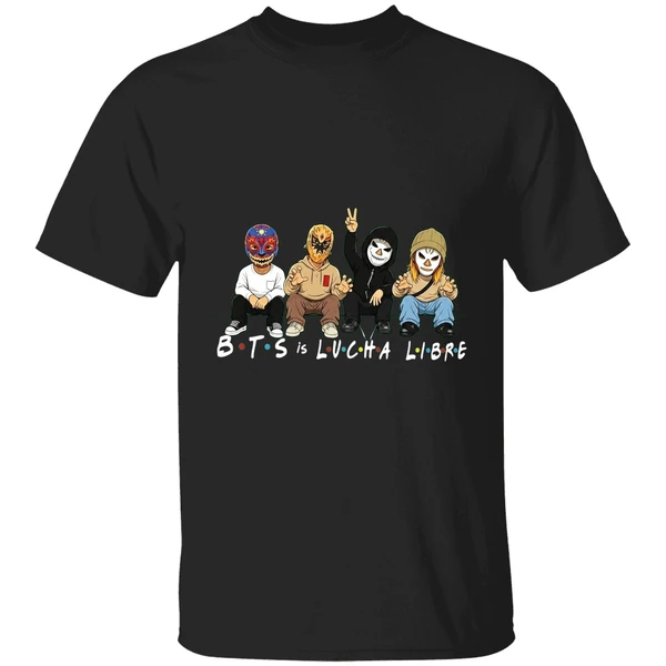 Bts Is Lucha Libre Friends Style Masked Shirt
