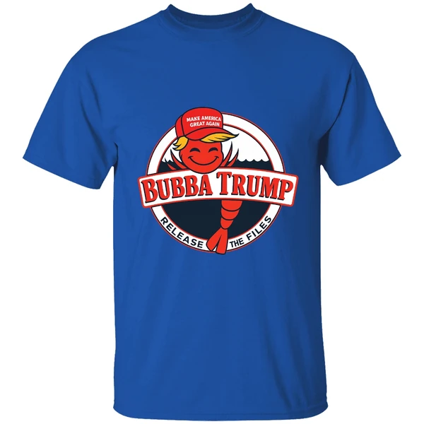 Bubba Trump Shrimp Character Maga Red Hat Epstein Release The Files Shirt - Image 7