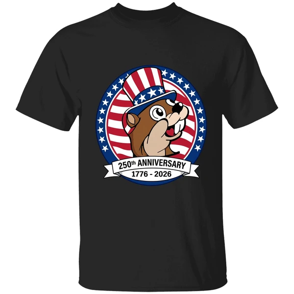 Buc Ees 250th Anniversary 1776 2026 Patriotic Beavers With Stars And Stripes Shirt