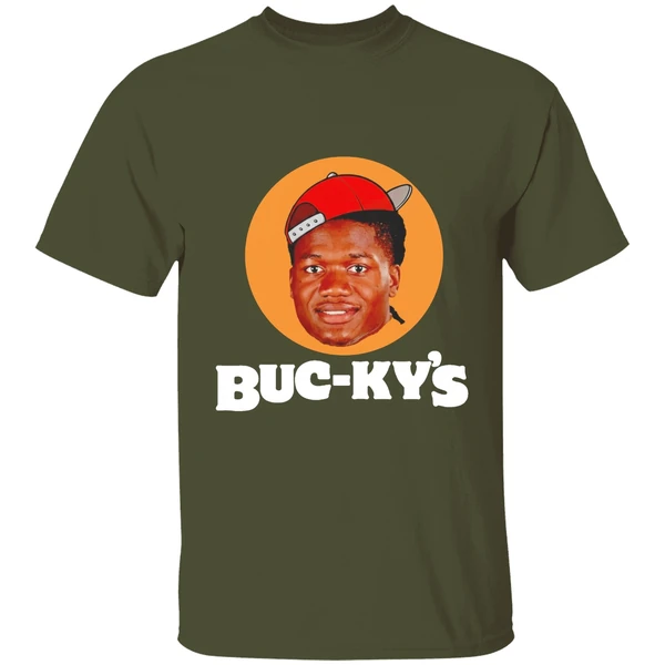 bucky-irving-buc-ees-buc-kys-tampa-bay-buccaneers-meme-shirt-militarygreen