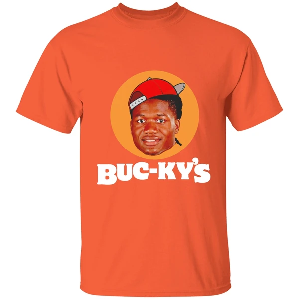 Bucky Irving Buc Ees Buc Kys Tampa Bay Buccaneers Meme Shirt - Image 6