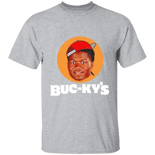 Bucky Irving Buc Ees Buc Kys Tampa Bay Buccaneers Meme Shirt - Image 9