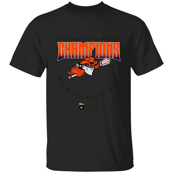 Buffalo Bandits Back To Back To Back Nll Champions 2025 Shirt - Image 9