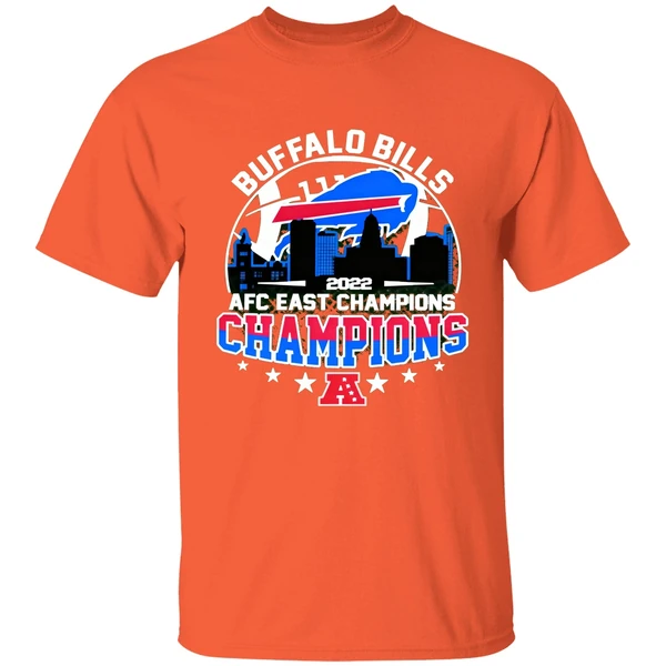 Buffalo Bills 2021 2022 American Football Conference Afc East Champions Shirt - Image 5