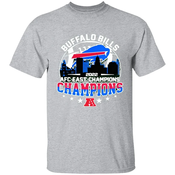 Buffalo Bills 2021 2022 American Football Conference Afc East Champions Shirt - Image 8