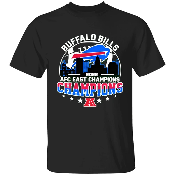 Buffalo Bills 2021 2022 American Football Conference Afc East Champions Shirt - Image 9