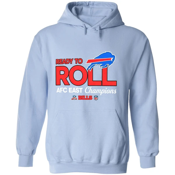 Buffalo Bills 2024 Afc East Division Champions Ready To Roll Hoodie - Image 4