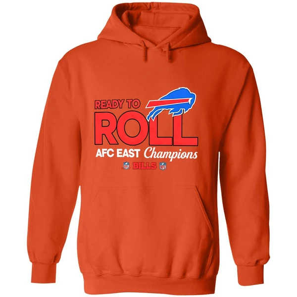 Buffalo Bills 2024 Afc East Division Champions Ready To Roll Hoodie - Image 6