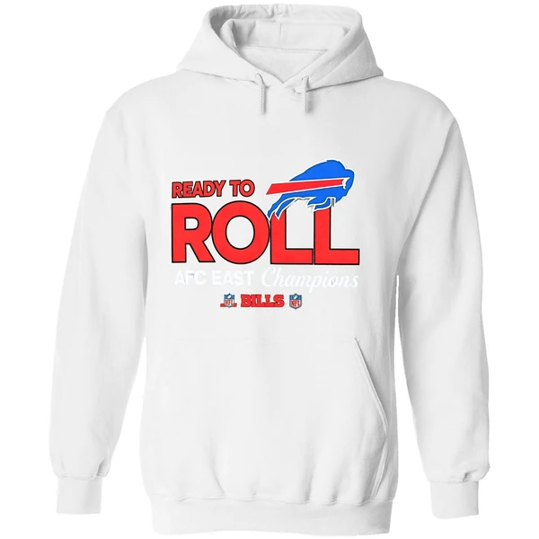 Buffalo Bills 2024 Afc East Division Champions Ready To Roll Hoodie - Image 8