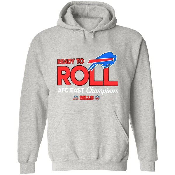 Buffalo Bills 2024 Afc East Division Champions Ready To Roll Hoodie - Image 9