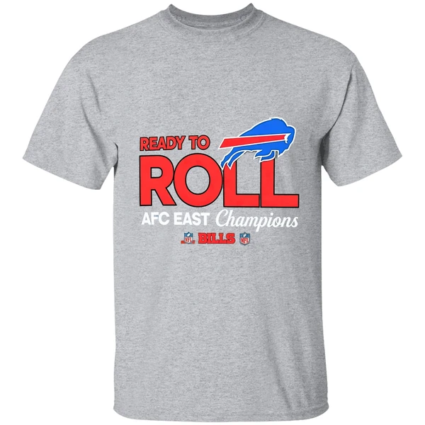 Buffalo Bills 2024 Afc East Division Champions Ready To Roll Shirt - Image 9