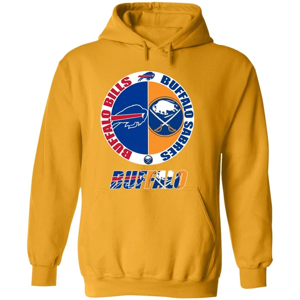 Buffalo Bills And Buffalo Sabres Logo Hoodie