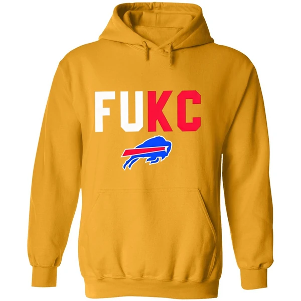 Buffalo Bills Fukc Fuck Kansas City Chiefs Logo Hoodie