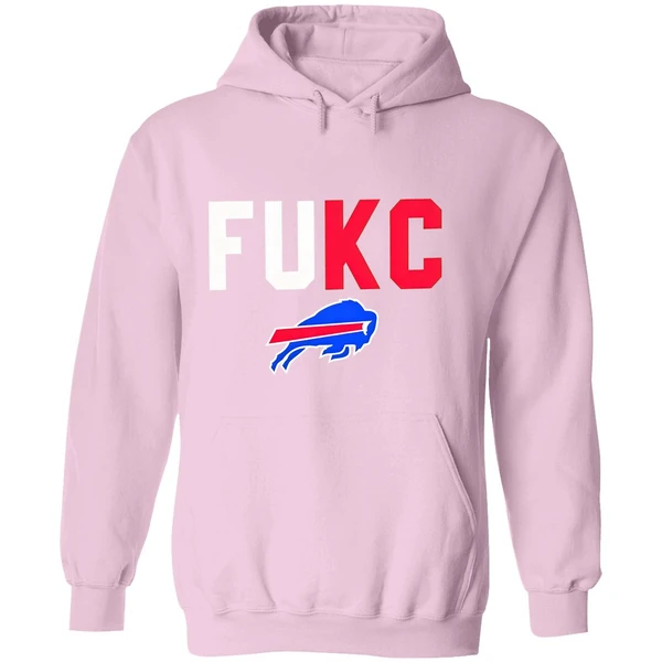 Buffalo Bills Fukc Fuck Kansas City Chiefs Logo Hoodie - Image 5